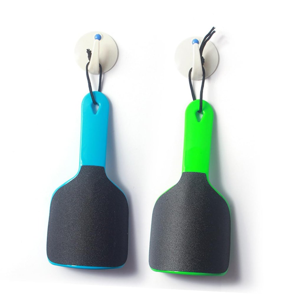 Double-Sided Foot Files, 2-Piece Set, Ergonomically Curved