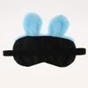 Plush Sleep Mask for Kids and Adults, Rabbit, Blue, 5 Pack view 3