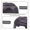 FRCOLOR Reptile Hide Cave with Feeding Bowls, Plastic and Ceramic, for Geckos and Turtles in Terrariums view 4