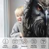 KIDSLOVE Owl Blackout Curtain Set, 3D-Printed Cartoon Owl Curtains for Bedroom or Nursery, 183 x 160 cm view 3