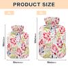 CHIFIGNO Colorful Leaves Classic Hot Water Bottle with Cover, 1 L view 2