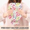 CHIFIGNO Colorful Leaves Classic Hot Water Bottle with Cover, 1 L view 4