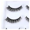UAMOU 10/50/100 Boxes Fluffy 3D Mink False Eyelashes, Natural Long Volume, 5 Pairs X23CS, 10 Boxes view 4
