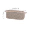 Ciieeo Woven Storage Basket for Toys, Blankets, Towels and More view 3
