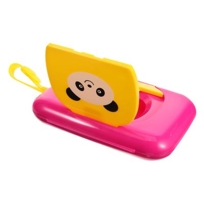 Beatifufu Portable Wipes Dispenser with Panda Pattern
