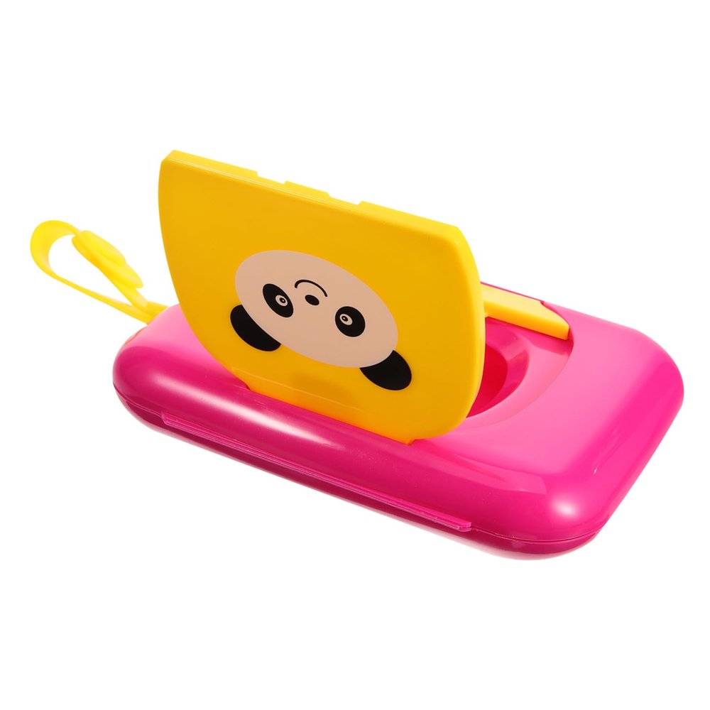 Beatifufu Portable Wipes Dispenser with Panda Pattern