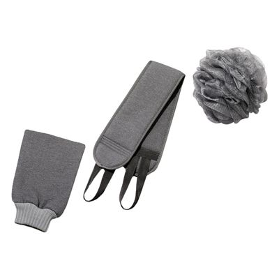 Exfoliating Bath Gloves and Towel Set, 1 Set, Lightweight