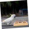 HAPINARY Wooden Toy for Parakeets and Cockatiels view 3