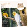 HAPINARY Wooden Toy for Parakeets and Cockatiels view 4
