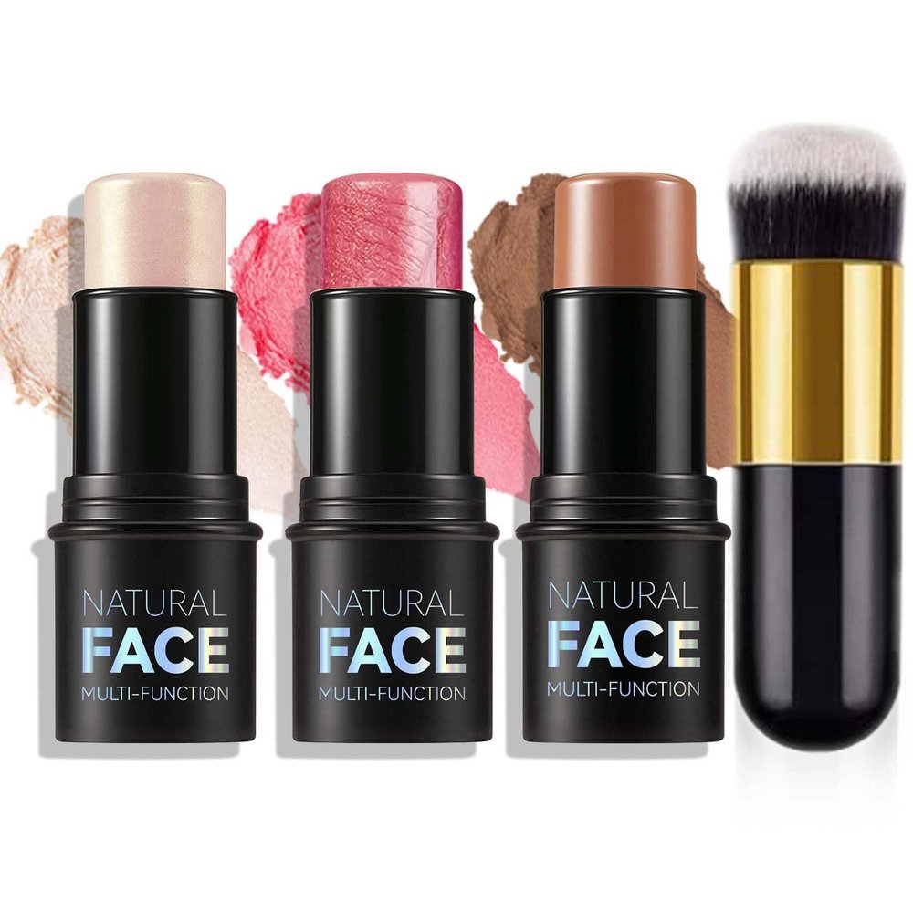 MLSMILE 3-Piece Cream Contour Stick Makeup Set