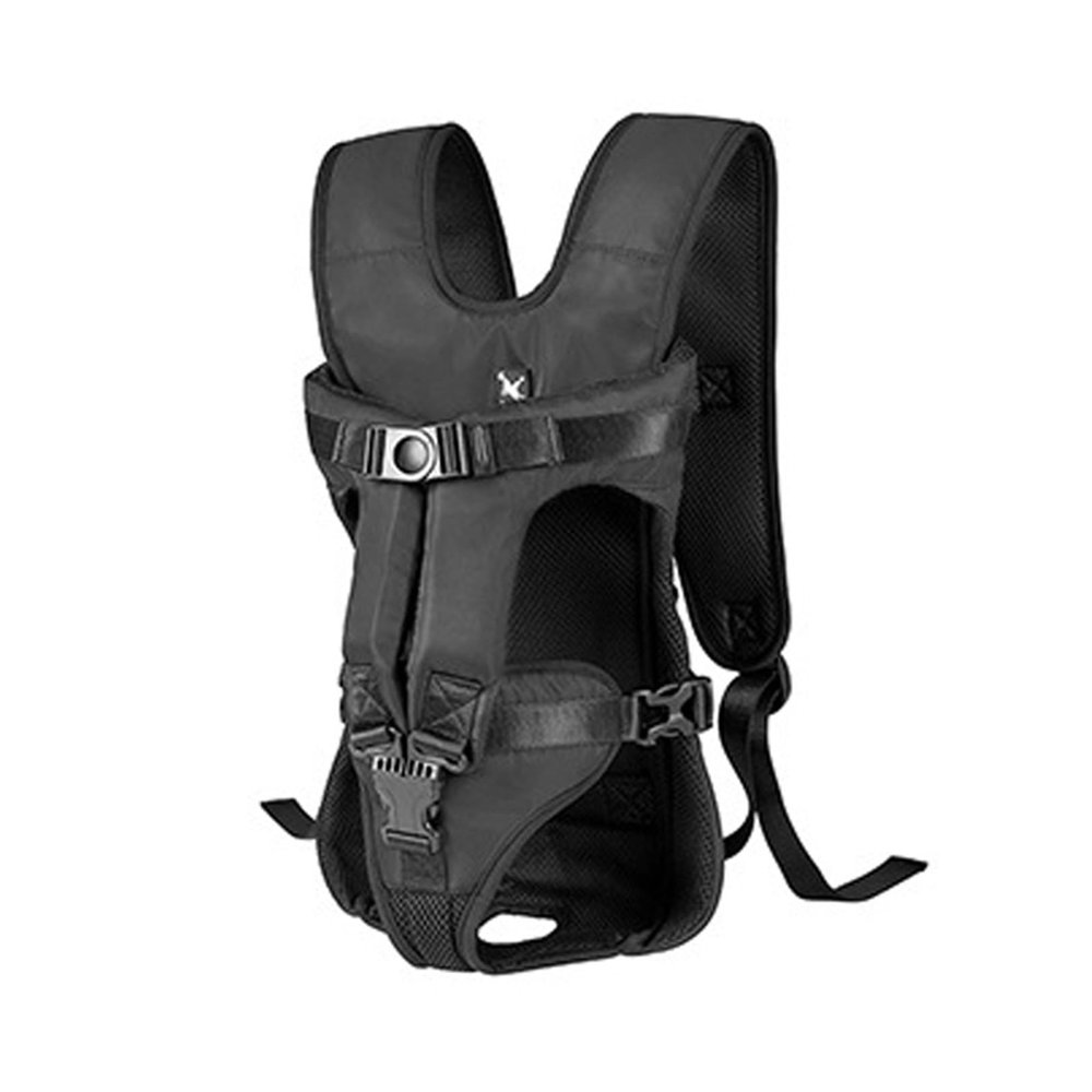 Pet Dog Carrier Backpack, Front or Back Carry, Black, Size 33