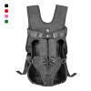 Pet Dog Carrier Backpack, Front or Back Carry, Black, Size 33 view 2