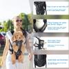 Pet Dog Carrier Backpack, Front or Back Carry, Black, Size 33 view 4