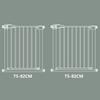 2-in-1 Extra-Wide Walk-Through Baby Safety Gate, White, 75–82 cm + 77 cm Extension view 3