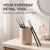 Fine Eyeliner Brush, Applicator, Makeup Brush and Tool, 3 Pcs view 4