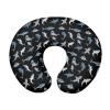 Jndtueit 2-Pack Cartoon Shark Nursing Pillow Covers, Blue view 1