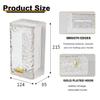 Wall-Mounted Tissue Box with Glacier Pattern view 2