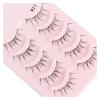 UAMOU Manga False Eyelashes, Spiky Thick Faux Mink Strip Lashes, M22, 5 Boxes view 3
