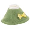 HAPINARY Polar Fleece Protective Collar for Parrots, Green, 8.9 × 5 cm view 1