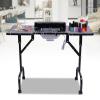 Folding Nail Table with Dust Collector and Hand Rest, 90 x 40 x 72 cm view 1