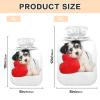 Lover Valentine Havanese Puppy Hot Water Bottle with Cover, 2 L view 3