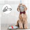 minkissy 2-Piece Adjustable Pet Muzzles for Barking Control, Breathable Mesh Dog Muzzles view 2