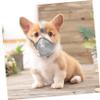 minkissy 2-Piece Adjustable Pet Muzzles for Barking Control, Breathable Mesh Dog Muzzles view 3