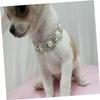 minkissy Pearl Necklace for Dogs view 2