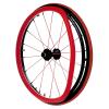 Wheelchair Push Rim Covers, 22/24-Inch Rear Wheel Sports Wheelchair, Non-Slip, Wear-Resistant Silicone Handrim Protectors view 2