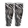 Wanyint Calf Compression Sleeves for Women and Men, Elastic Leg Compression Sleeves, Basketball, Plus Size, Calf, Zebra, 42 view 1