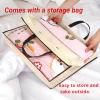 EHOMERY Outdoor Cozy Blanket for Patio, Baby Blanket, Warm Elephant Cartoon Blanket, White, 100 x 70 cm view 3