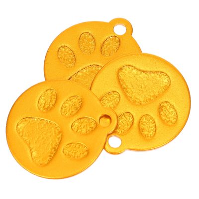 HAPINARY 3-Piece Personalized Pet ID Tag