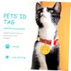 HAPINARY 3-Piece Personalized Pet ID Tag view 2