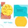 HAPINARY 3-Piece Personalized Pet ID Tag view 4