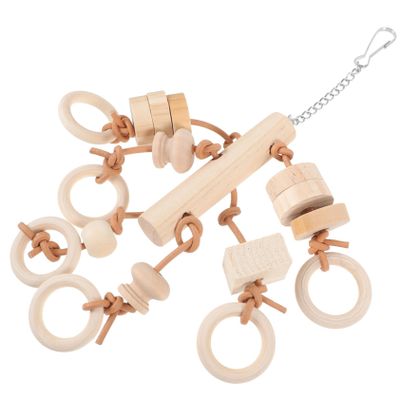 Beavorty Wooden Parrot Toy