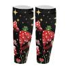 Wanyint Calf Compression Sleeves for Women and Men, Elastic Leg Compression Sleeves, Basketball, Hiking, Calf, Mushroom, Size 42 view 1