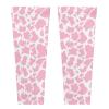 Wanyint Calf Compression Sleeves for Women and Men, Elastic Leg Compression Sleeves, Basketball, Hiking, Calf, Pink, Size 38 view 2