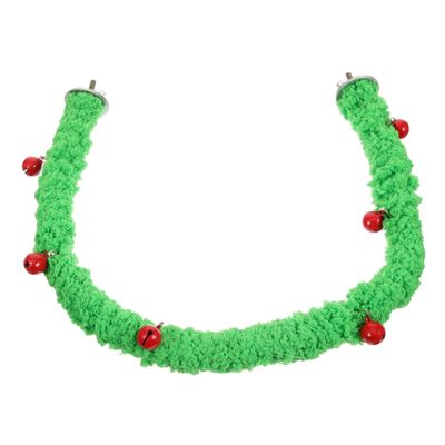 Beavorty Flannel Parrot Perch 50cm Green