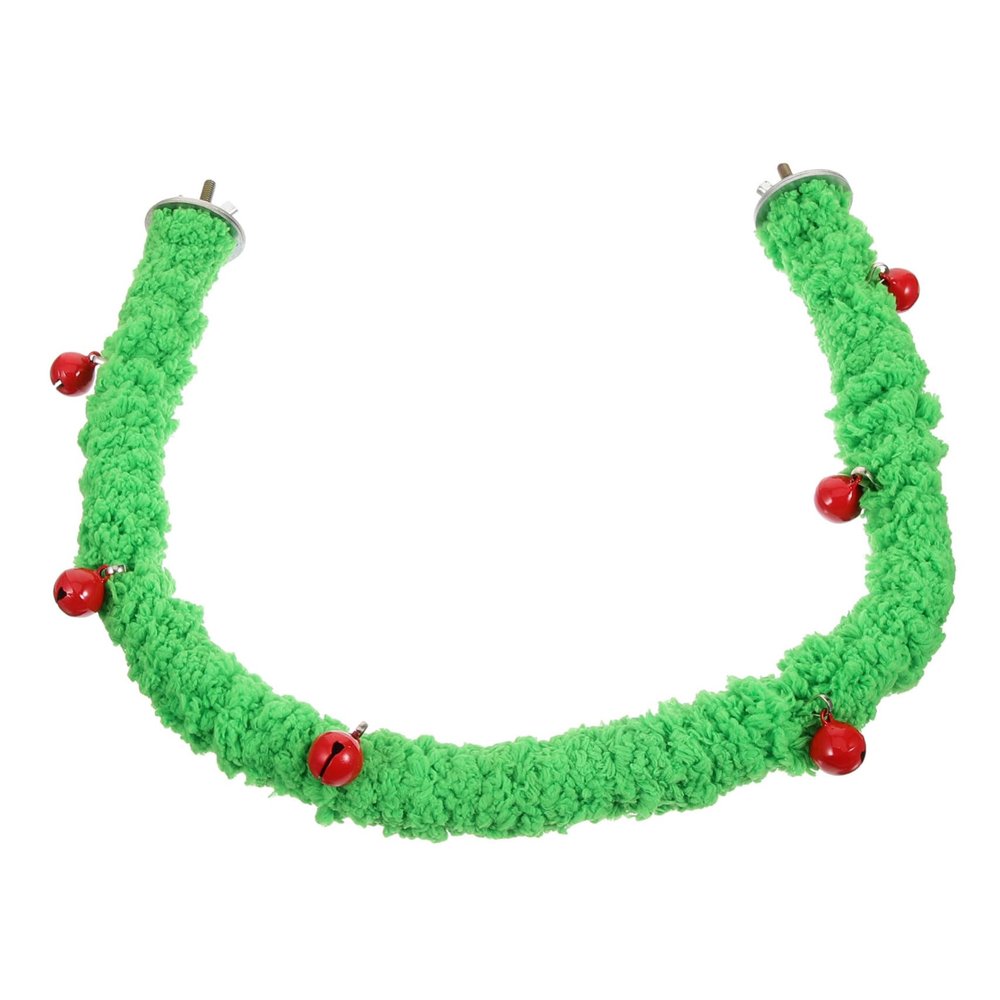 Beavorty Flannel Parrot Perch 50cm Green
