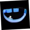 Beavorty Adjustable Rechargeable LED Dog Collar for Small Dogs view 1