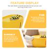 Automatic Water Dispenser for Pets, 2 L, Yellow Plastic view 2