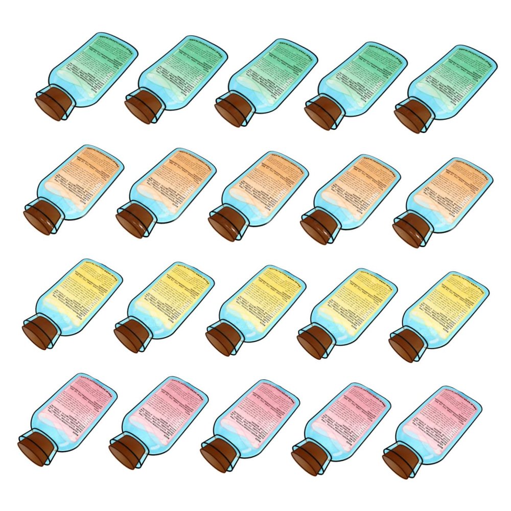 400 ml Ice Bags, 20 Pieces, PET, Refillable and Portable