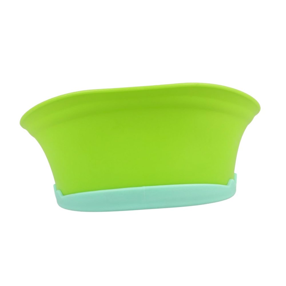 Adjustable Silicone Shampoo Cap for Babies, Green