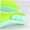 Adjustable Silicone Shampoo Cap for Babies, Green view 2