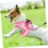 minkissy Adjustable Dog Harness with Breathable Strawberry Pattern Design for Small and Medium Dogs view 3