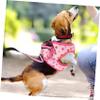 minkissy Adjustable Dog Harness with Breathable Strawberry Pattern Design for Small and Medium Dogs view 4