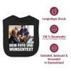 Personalized Baby Bib – Photo, Name or Custom Text – One Size – Black view 4