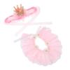 Beavorty Princess Cosplay Crown and Collar for Pets view 1