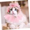 Beavorty Princess Cosplay Crown and Collar for Pets view 4