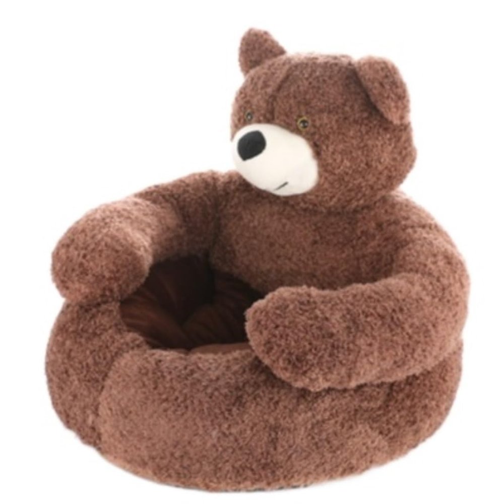 Hotsel Super-Soft Cat Cave Bed, Indoor Cat Igloo Bed, Warm Winter Bear Hug Design, Cat Mat and Dog Sofa